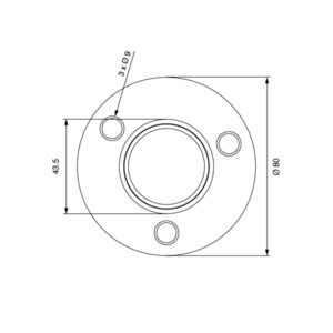 Technical Spec for Adjustable Wall Flange