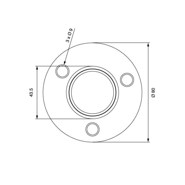 Technical Spec for Adjustable Wall Flange