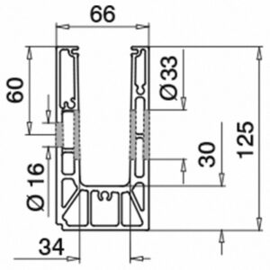 Technical Drawing for 90º Pre-Fabricated Smart Channel Corner, External