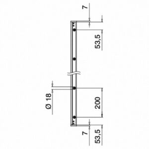 Spec for Aluminium Profile Kit for Easy Glass View Juliet Balcony