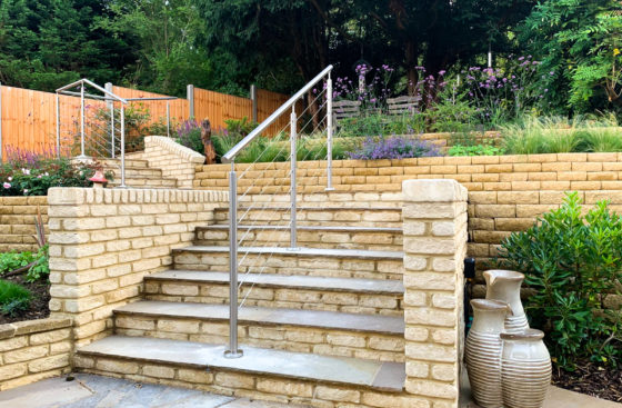 Stainless Steel Wire Rope Balustrade System in Milton Keynes