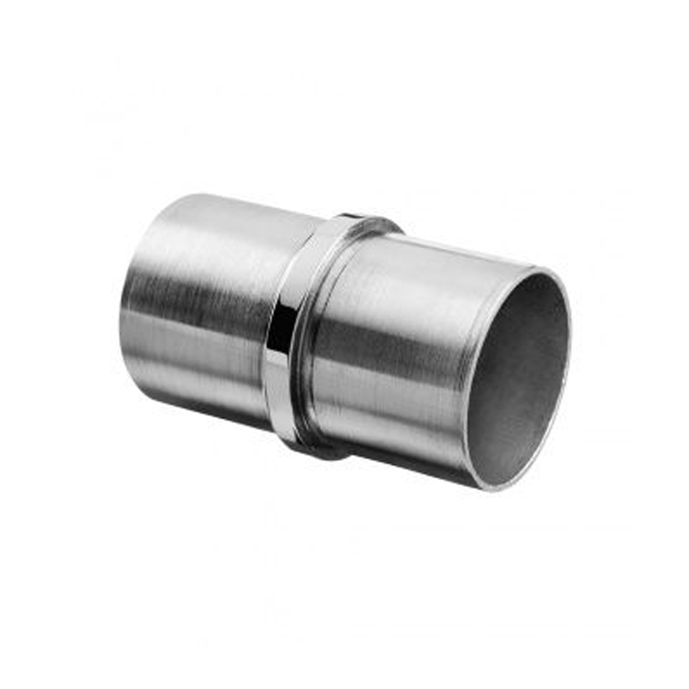180º In-Line Connector for Ø 42.4mm Stainless Steel Handrail Tube