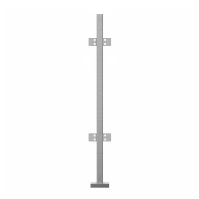 Grade 316 Stainless Steel Square End Post