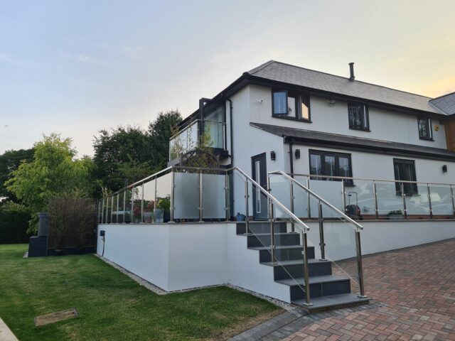 Grade 316 Stainless Steel Square Post & Rail System