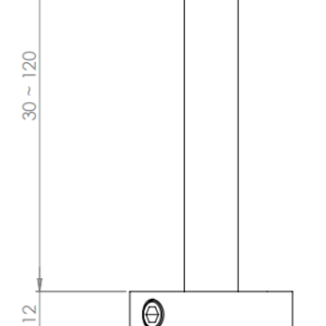 height-adjustable-corner-saddle-42-4mm-fix-stainless-316-satin-finish