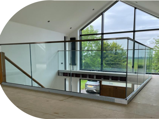 glass balustrade